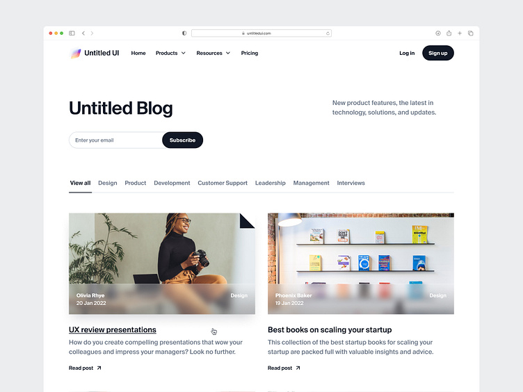 uploadblog-com-homepage: A Look at Its Design and User Experience
