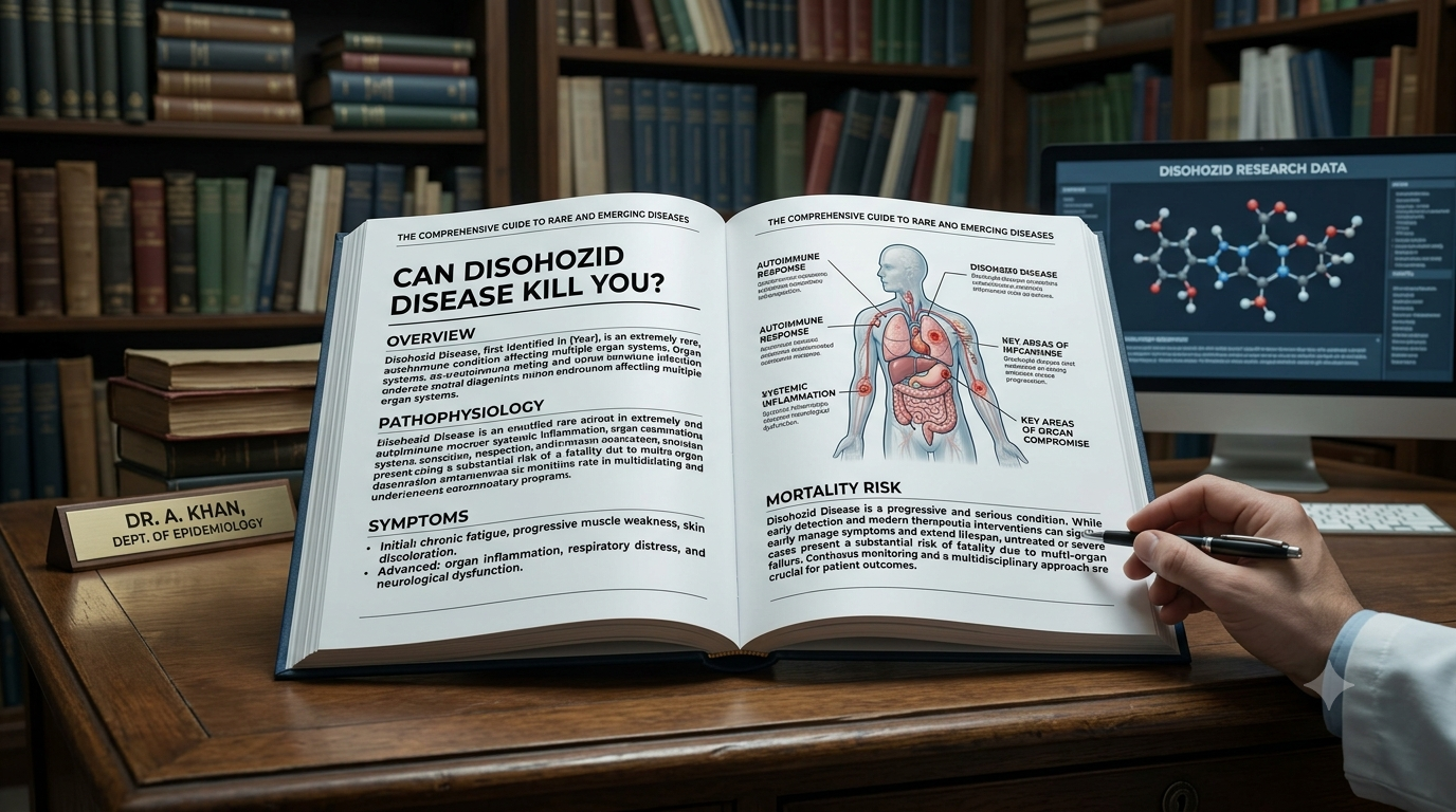 Can Disohozid Disease Kill You? A Clear, Honest, and Expert Guide