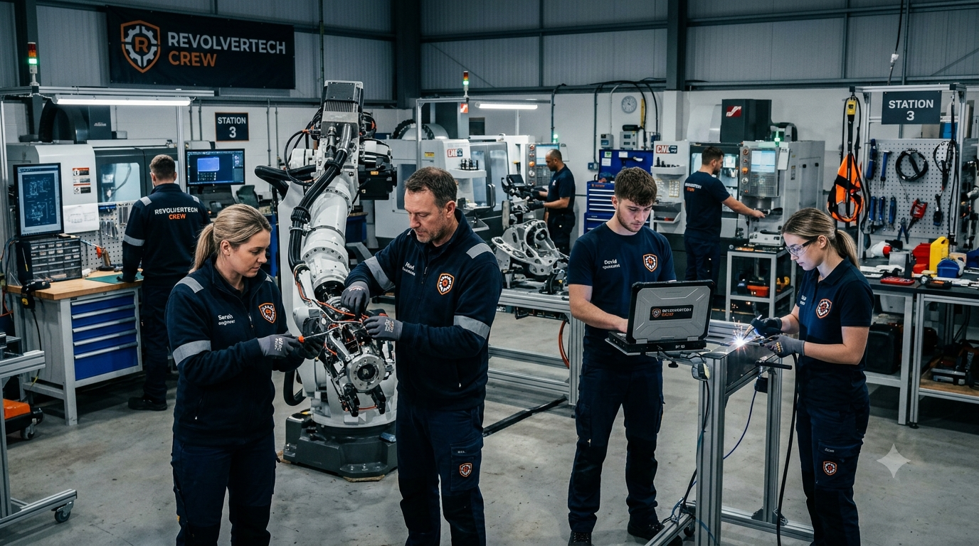 Revolvertech Crew: The Modern Tech Team Behind Digital Innovation